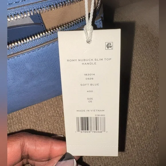 Tory Burch SLIM ROMY TOP HANDLE BAG - Picture 3 of 3